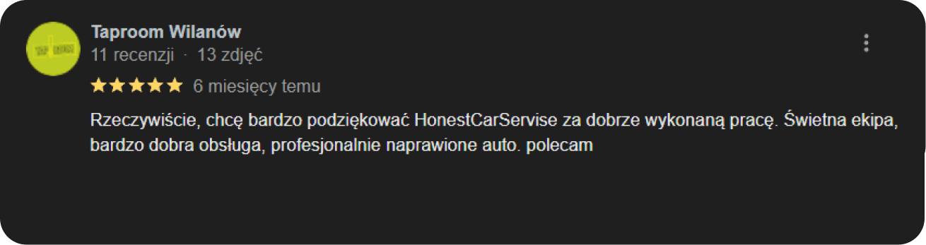 Honestcar OPINIE